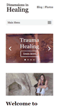 Mobile Screenshot of dimensionsinhealing.org